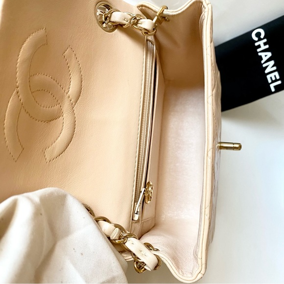 CHANEL GOLD PLATED MINI SQUARE FLAP❤️ - Picture 11 of 17